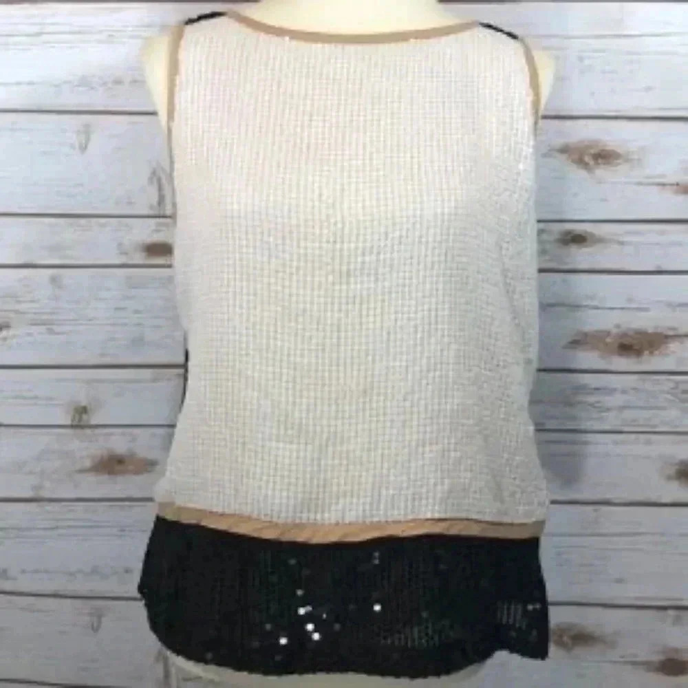 LOFT Embellished Top Size S